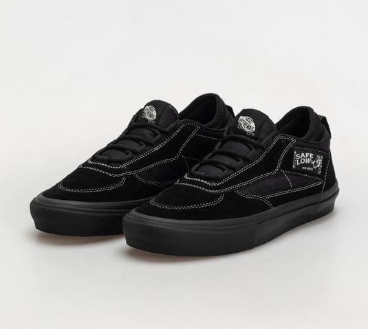 Vans Unisex Skate Safe Low Shoes Black/Black VN000EEHBKA