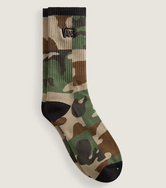 Vans Unisex Verne Crew Socks Aluminum VN000X7T1O3