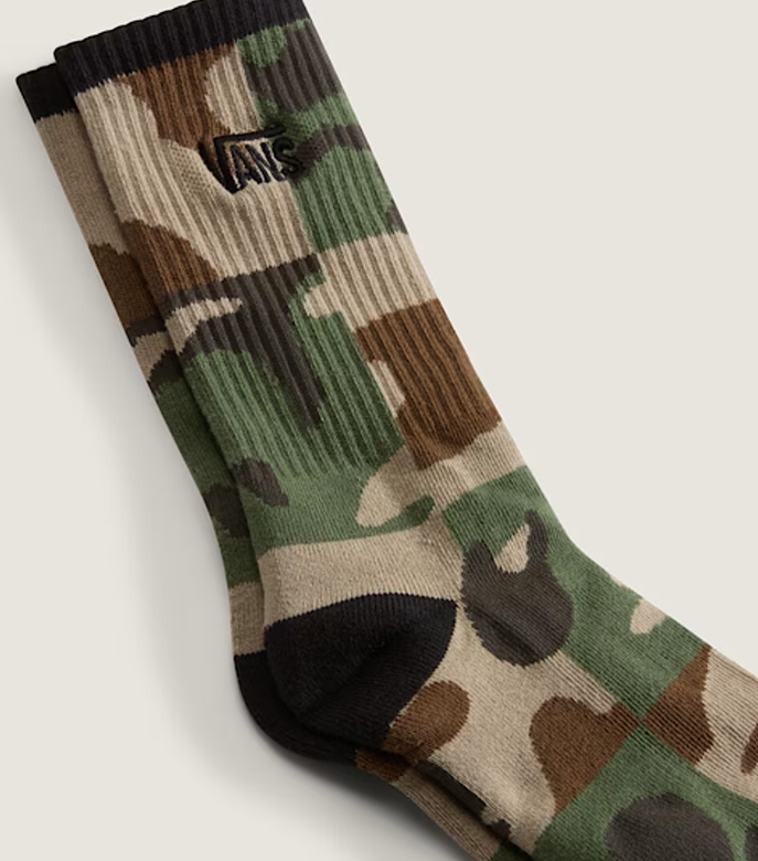 Load image into Gallery viewer, Vans Unisex Verne Crew Socks Aluminum VN000X7T1O3
