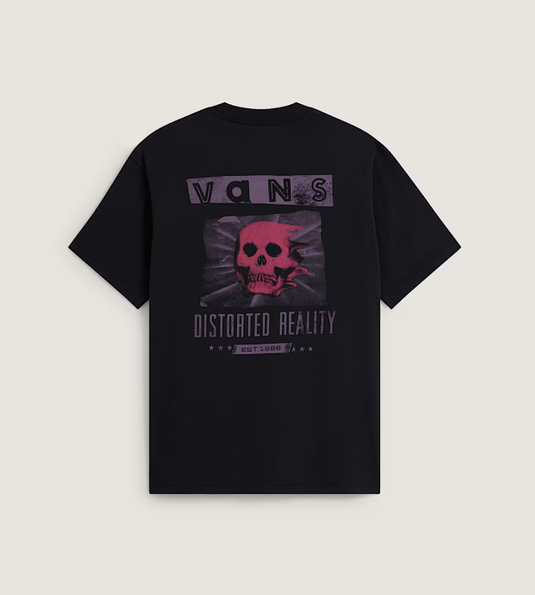 Vans Men's Distorted Reality T-Shirt Black VN0010FQBLK