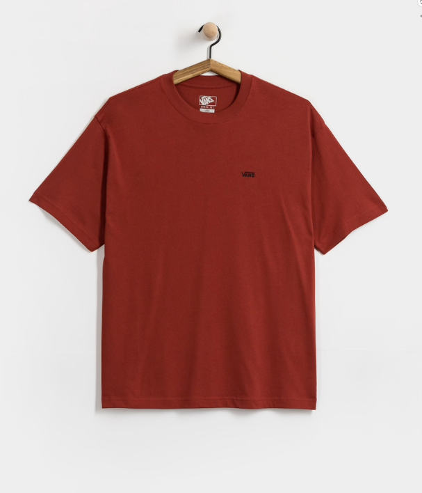 Load image into Gallery viewer, Vans Men's Left Chest II Loose T-Shirt Poppy Ember VN0010FFH89
