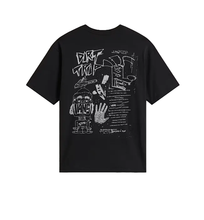 Load image into Gallery viewer, Vans Men's Dirt Trip T-Shirt Black VN000X02BLK
