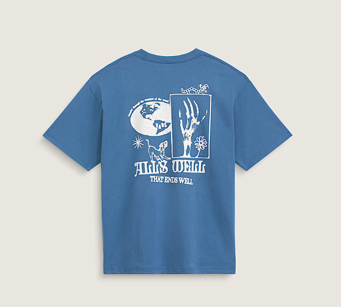 Load image into Gallery viewer, Vans Men's All's Well T-Shirt True Navy VN000X2M5TU
