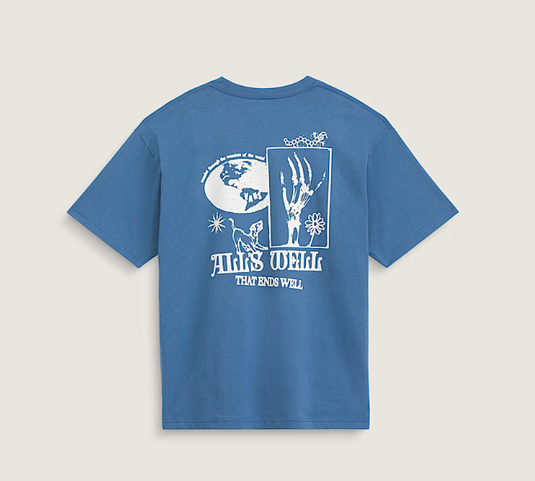 Vans Men's All's Well T-Shirt True Navy VN000X2M5TU