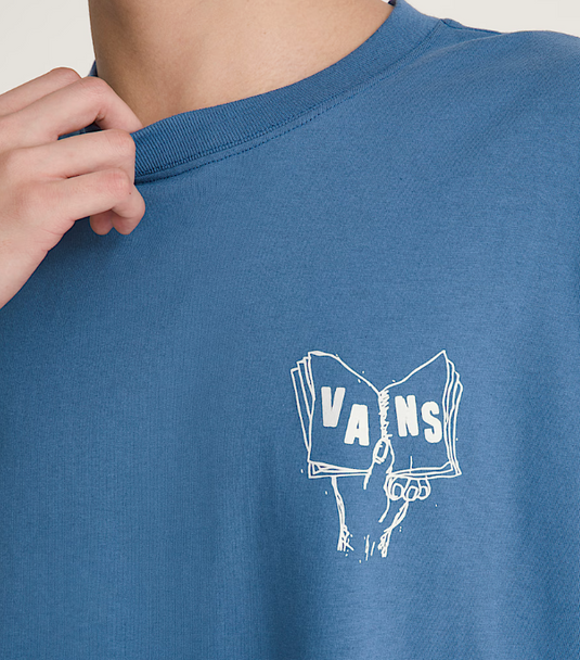 Vans Men's All's Well T-Shirt True Navy VN000X2M5TU