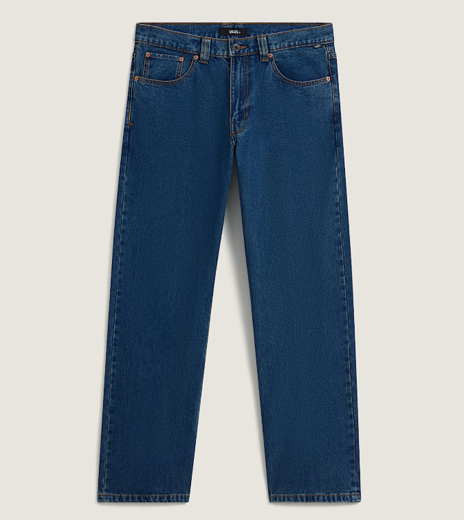 Load image into Gallery viewer, Vans Men's Check-5 Straight Denim Pant Vintage Indigo VN0010DTAHU
