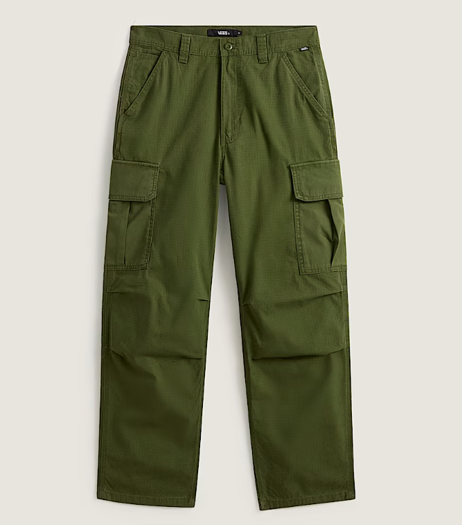 Load image into Gallery viewer, Vans Men's Para Baggy Cargo Pants Green Balsam VN000U41GRK
