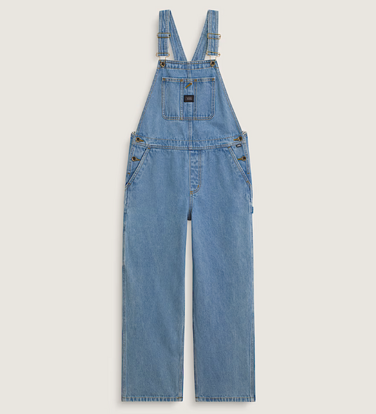 Vans Women's Chore Denim Overall Jumpsuit Light Stonewash VN000VPTTTJ