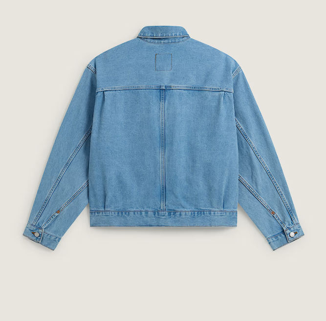 Load image into Gallery viewer, Vans Men's  Denim Trucker Jacket Light Stonewash VN000UB4TTJ
