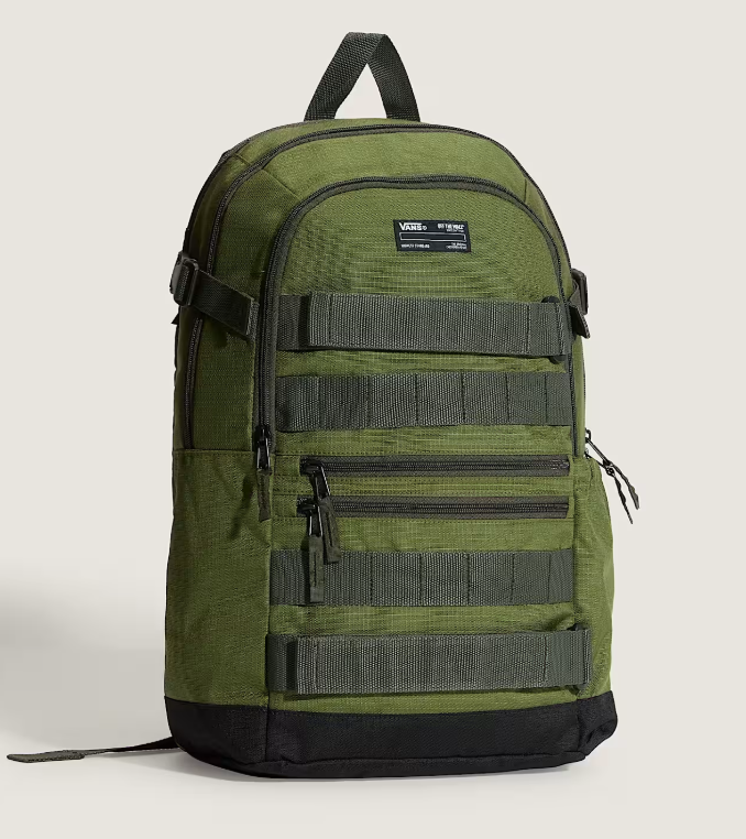 Load image into Gallery viewer, Vans Unisex Van Doren Backpack Green VN000STWGRK
