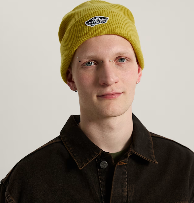Load image into Gallery viewer, Vans Unisex Classic Cuff Beanie Dusty Gold VN000QB2GRV
