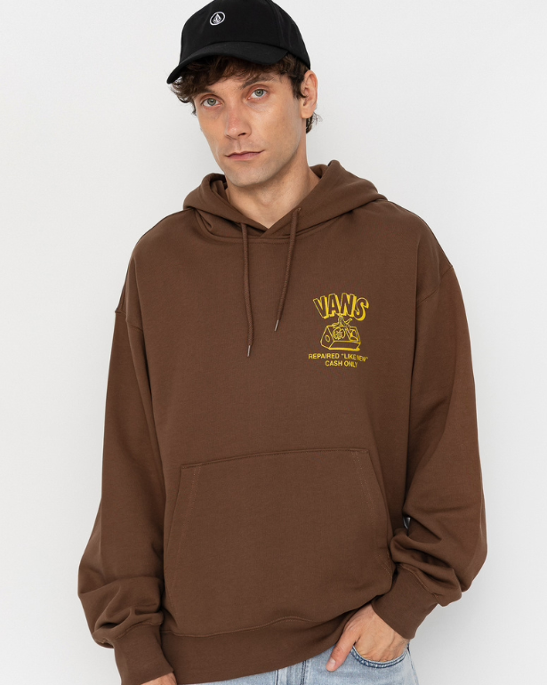 Load image into Gallery viewer, Vans Men's Refurbed Pullover Vintage Cacoa VN0011M3FST
