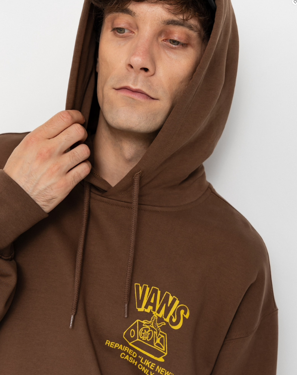 Load image into Gallery viewer, Vans Men's Refurbed Pullover Vintage Cacoa VN0011M3FST
