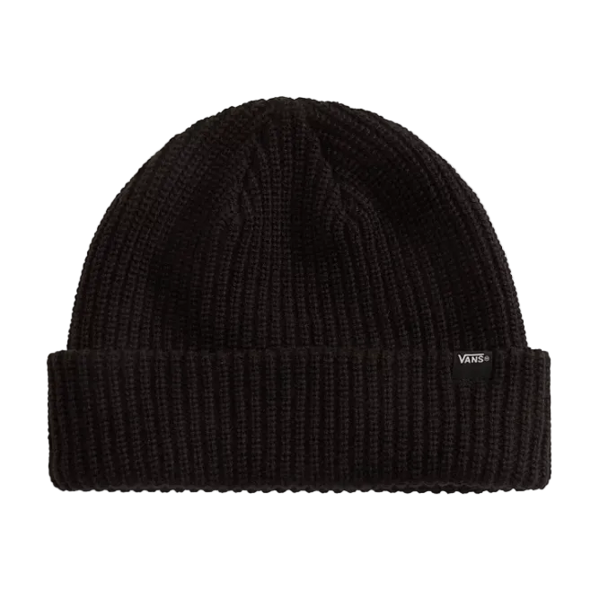 Load image into Gallery viewer, Vans Kids Core Basic Cuff Beanie Black VN000Q1GBLK
