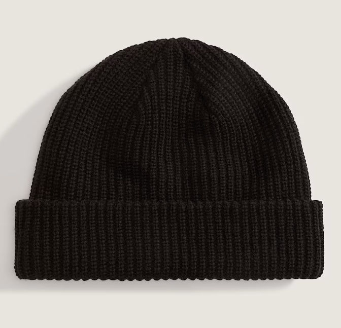 Load image into Gallery viewer, Vans Kids Core Basic Cuff Beanie Black VN000Q1GBLK
