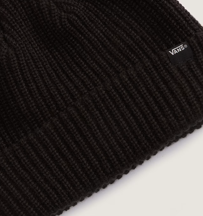 Load image into Gallery viewer, Vans Kids Core Basic Cuff Beanie Black VN000Q1GBLK
