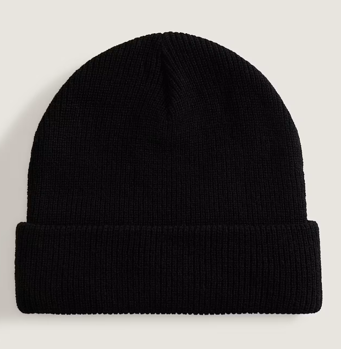 Load image into Gallery viewer, Vans Unisex Knu Patch Beanie Black VN000X6BBLK
