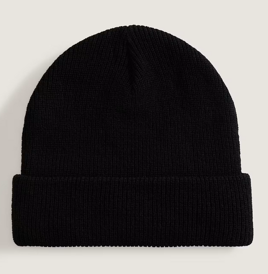 Vans Unisex Knu Patch Beanie Black VN000X6BBLK