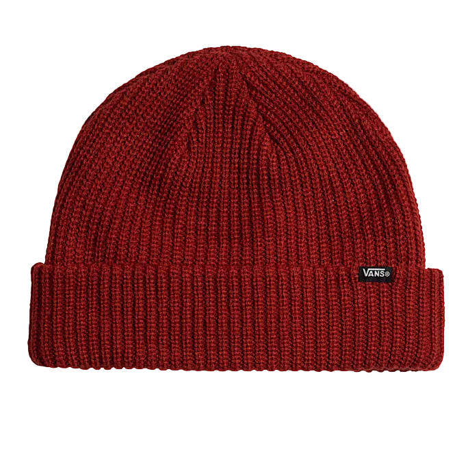 Load image into Gallery viewer, Vans Unisex Core Basic Cuff Beanie Poppy Ember VN000QB4H891
