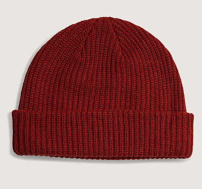 Load image into Gallery viewer, Vans Unisex Core Basic Cuff Beanie Poppy Ember VN000QB4H891
