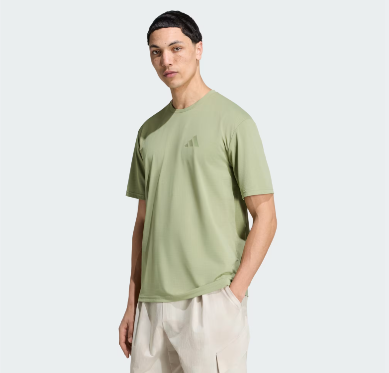 Load image into Gallery viewer, Adidas Terrex Men's Multi Climacool Logo Tech T-shirt Tent Green KF9904
