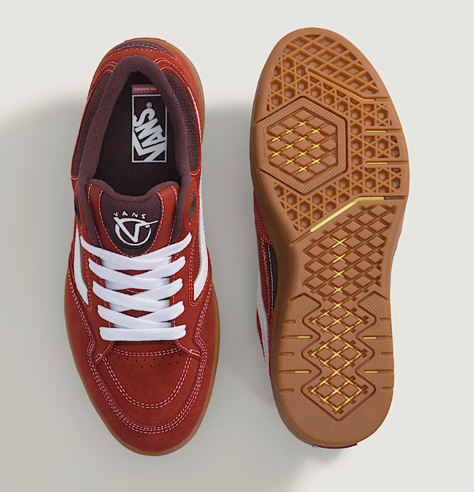 Load image into Gallery viewer, Vans Men's Skate Rowan Z3 Shoes Gum Bordeaux VN000V74BRD
