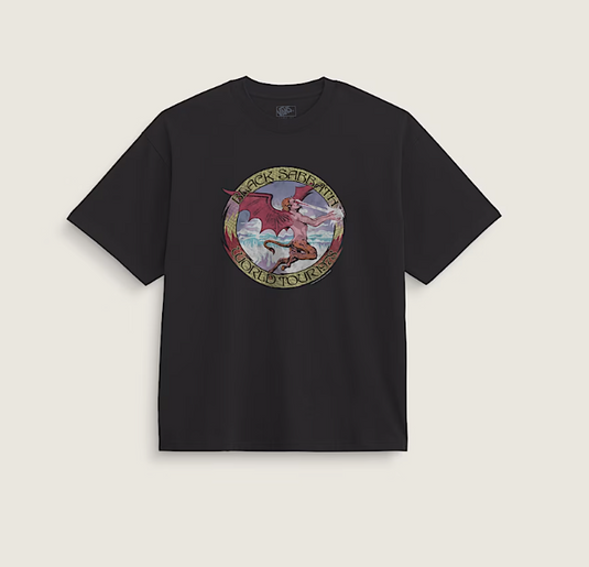 Vans Men's Black Sabbath Obi T-Shirt Black VN001350BLK