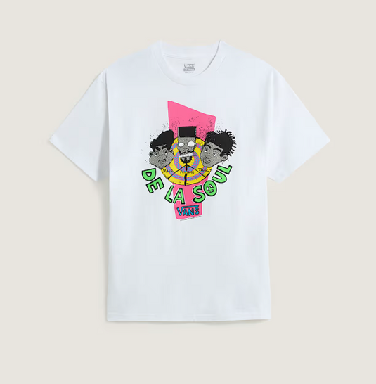 Vans Men's De La Sol Plugs T-Shirt White VN00134CWHT