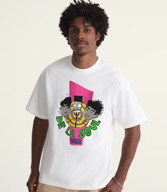 Vans Men's De La Sol Plugs T-Shirt White VN00134CWHT