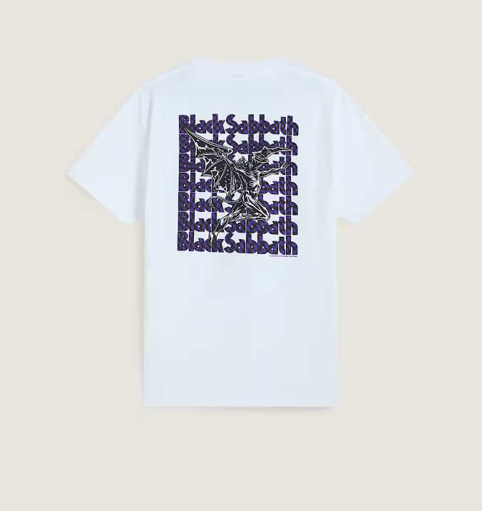 Load image into Gallery viewer, Vans Men's Black Sabbath T-Shirt White VN00134YWHT
