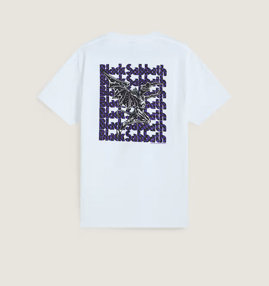 Vans Men's Black Sabbath T-Shirt White VN00134YWHT