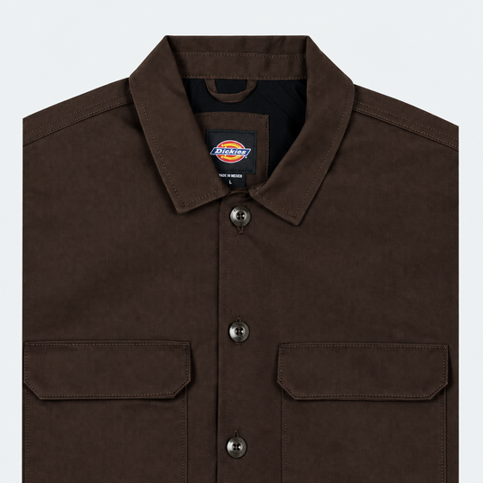 Dickies Men's 247 Shacket Brown DK0A8E30DBX