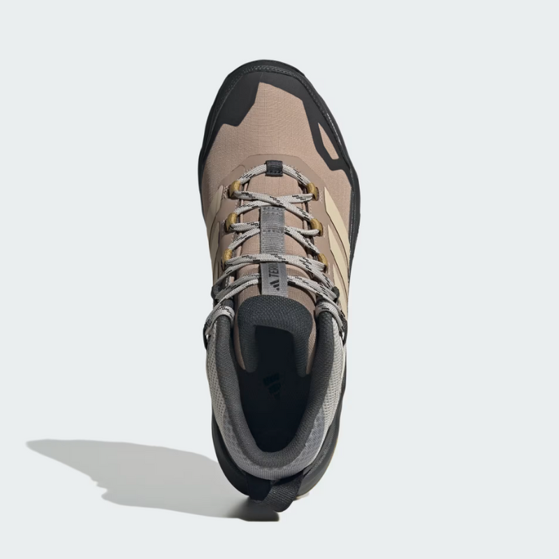 Load image into Gallery viewer, Adidas Terrex Men's Skychaser AX5 Mid GORE-TEX Hiking Shoes Core Black/Sand Green/Chalky Brown KJ8942
