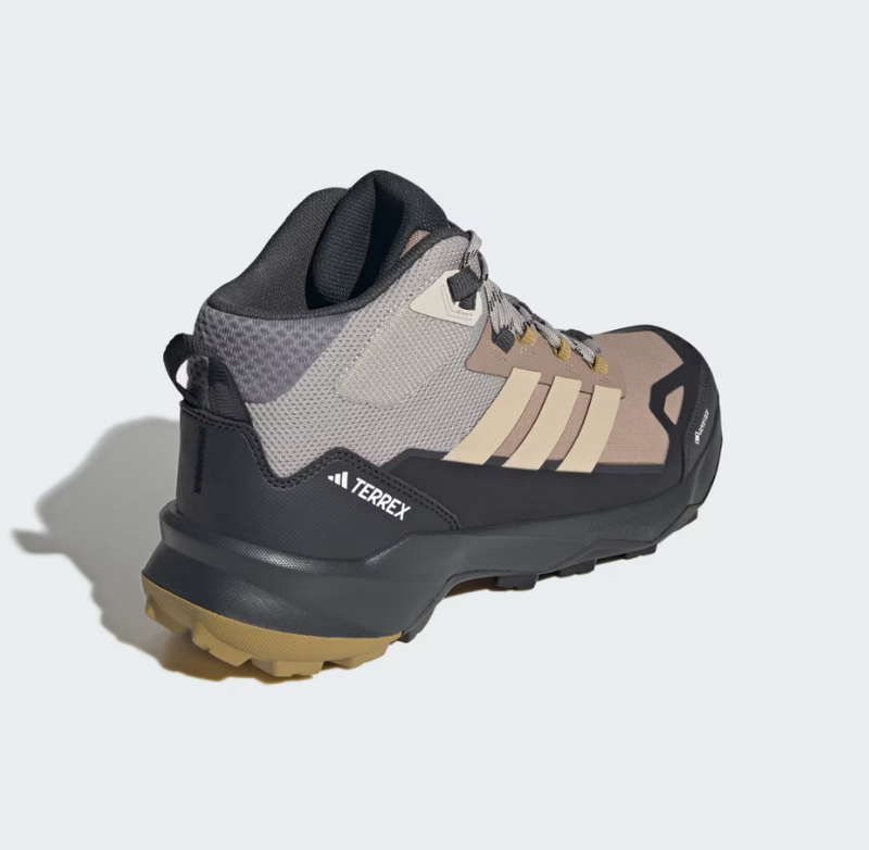 Load image into Gallery viewer, Adidas Terrex Men's Skychaser AX5 Mid GORE-TEX Hiking Shoes Core Black/Sand Green/Chalky Brown KJ8942
