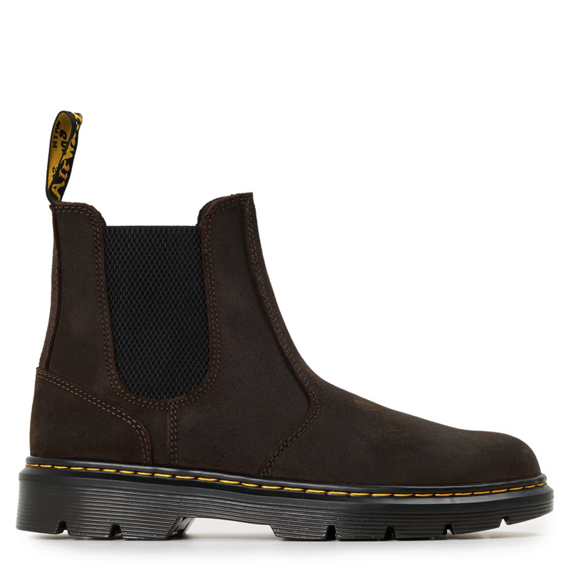 Load image into Gallery viewer, Dr. Martens Men's Aprile Chelsea Cedar Greek Shoes Dark Brown 43296200
