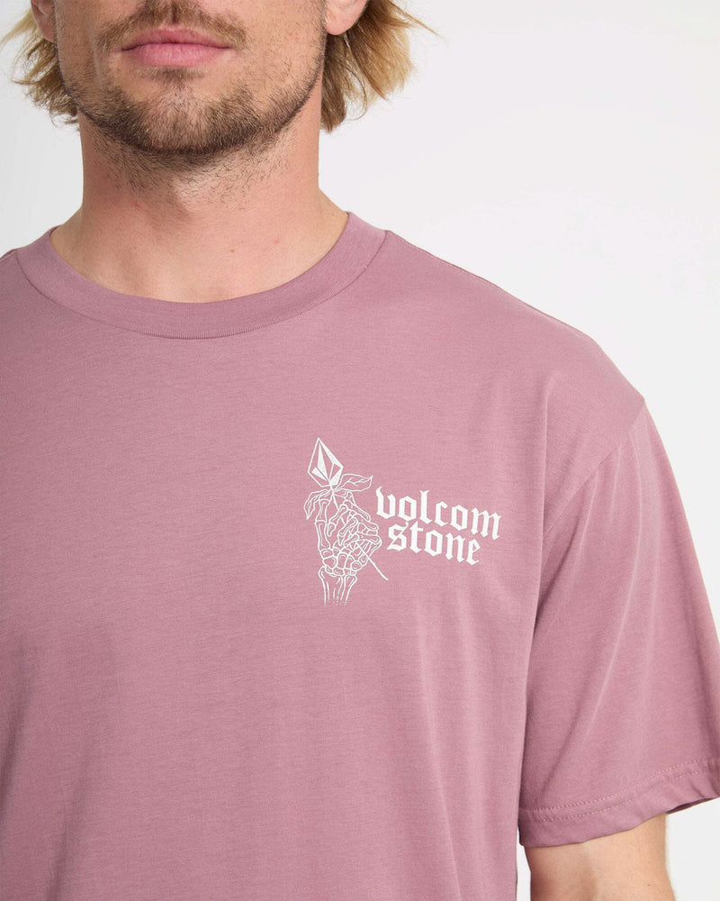 Load image into Gallery viewer, Volcom Men's Eternal Stoke T-Shirt Stone Rose A5012614_SNE
