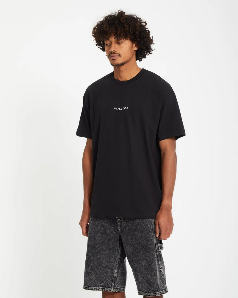 Load image into Gallery viewer, Volcom Men's Stone T-Shirt Black A4312676_BLK

