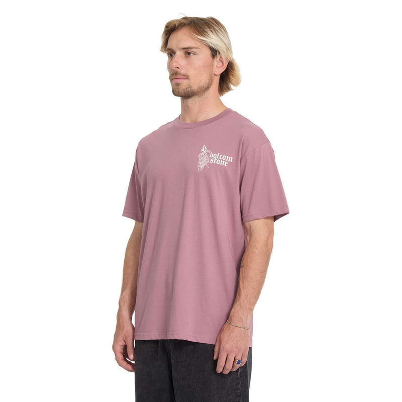Load image into Gallery viewer, Volcom Men's Eternal Stoke T-Shirt Stone Rose A5012614_SNE

