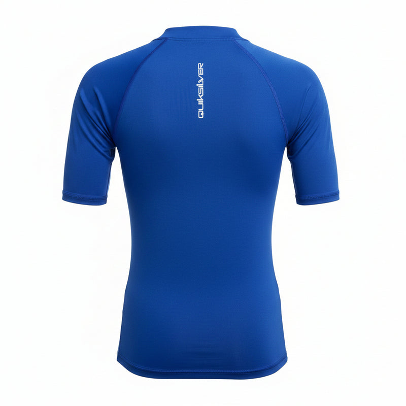 Load image into Gallery viewer, Quiksilver Kid's (8-16) Everyday UPF50 SS Rashguard Blue AQBWR03064-BYC0

