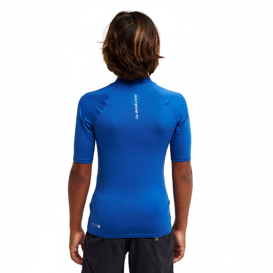 Quiksilver Kid's (8-16) Everyday UPF50 SS Rashguard Blue AQBWR03064-BYC0
