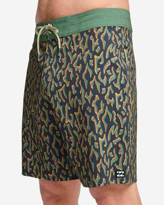 Billabong Men's Sundays Pro Boardshorts Green EBYBS00132-GLW5