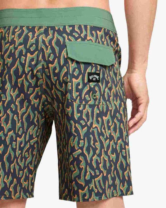 Billabong Men's Sundays Pro Boardshorts Green EBYBS00132-GLW5
