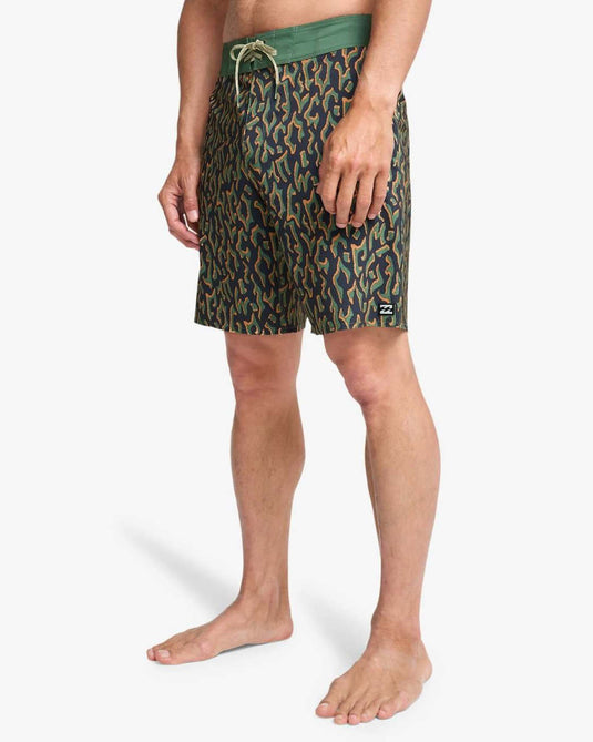 Billabong Men's Sundays Pro Boardshorts Green EBYBS00132-GLW5