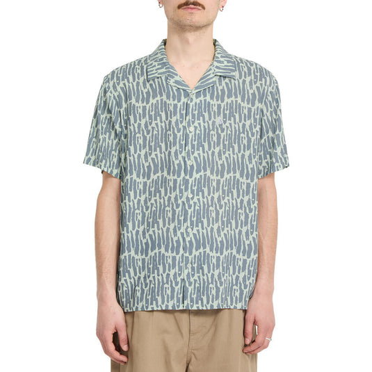 Volcom Men's Boldstone Shirt Tradewinds A0412614_TWD