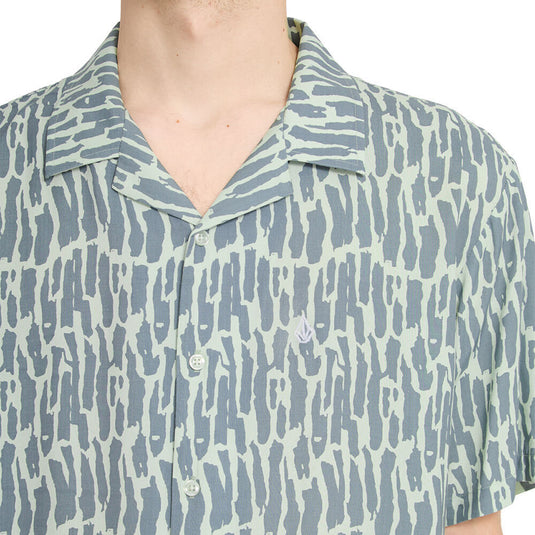 Volcom Men's Boldstone Shirt Tradewinds A0412614_TWD