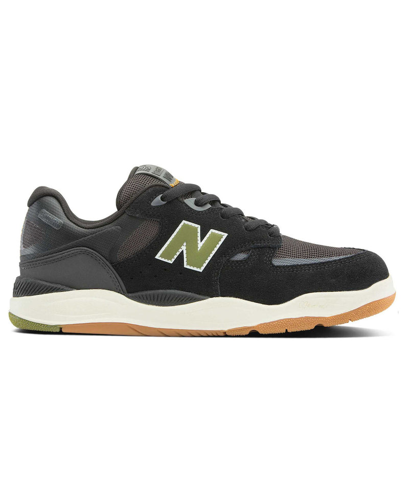 Load image into Gallery viewer, New Balance Men's Numeric Tiago Lemos 1010 Shoes Black/Dark Olivine UN1010A
