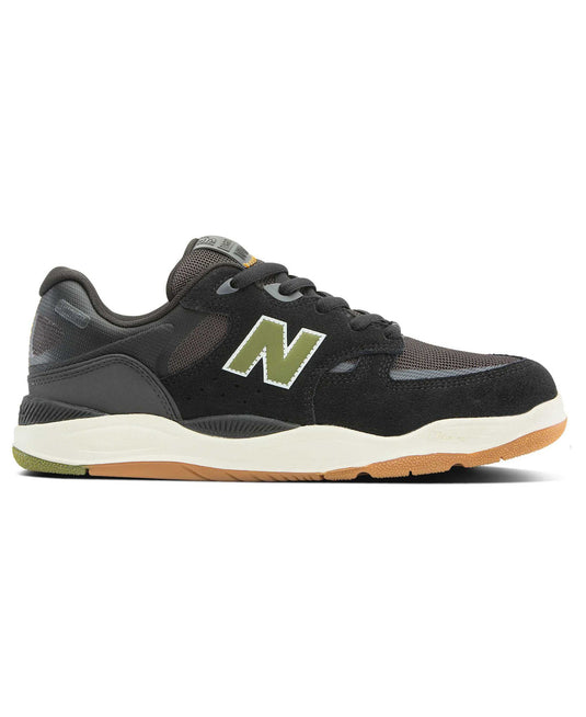 New Balance Men's Numeric Tiago Lemos 1010 Shoes Black/Dark Olivine UN1010A