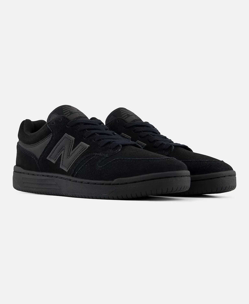 Load image into Gallery viewer, New Balance Men's Numeric 480 Shoes Black UN480BST
