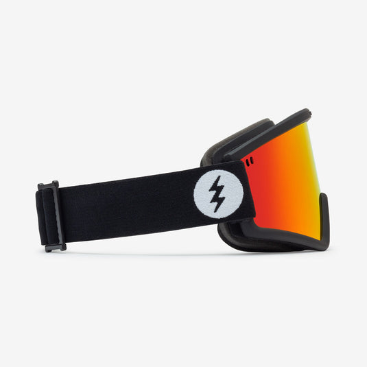Electric Men's HEX Goggles (Bonus Lens Included) Matte Black/Red Chrome EG3324119-RDCH