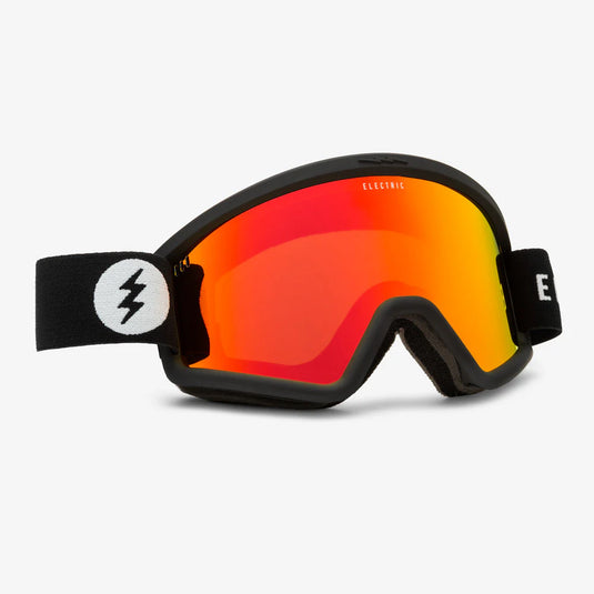Electric Men's HEX Goggles (Bonus Lens Included) Matte Black/Red Chrome EG3324119-RDCH